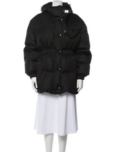 Pre-owned Prada 2024 Down Coat W/ Tags In Black