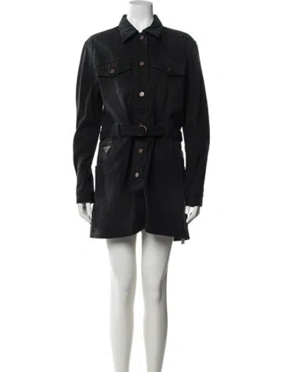 Pre-owned Prada 2024 Holiday Jumpsuit W/ Tags In Black