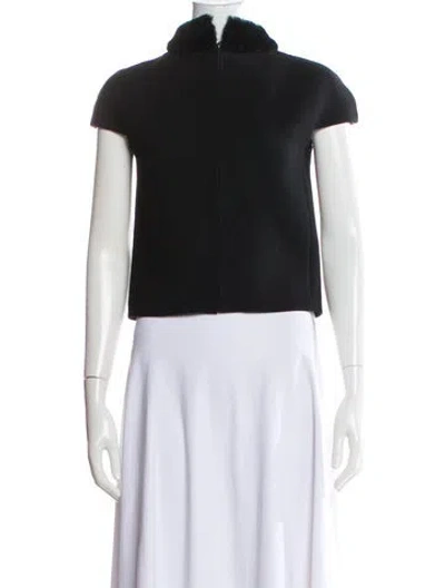 Pre-owned Prada 2024 Holiday Vest In Black