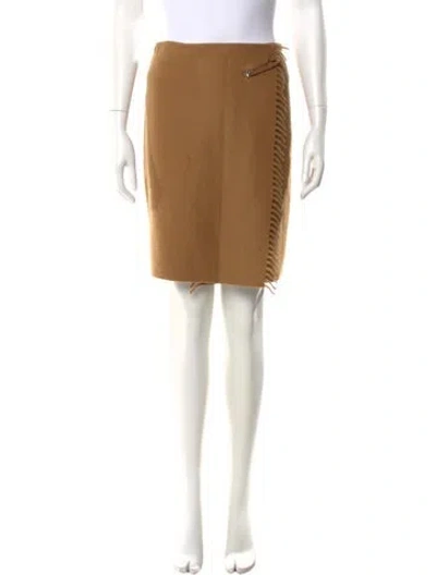 Pre-owned Prada 2024 Knee-length Skirt In Neutral