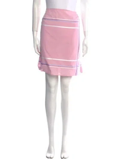 Pre-owned Prada 2024 Knee-length Skirt In Pink