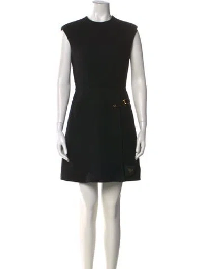 Pre-owned Prada 2024 Mini Dress In Black