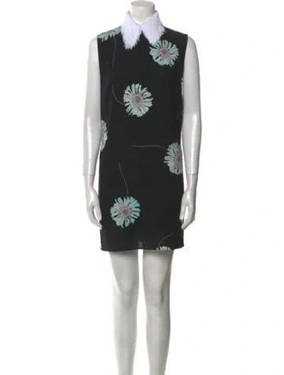 Pre-owned Prada 2024 Mini Dress In Black