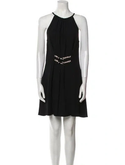 Pre-owned Prada 2024 Mini Dress In Black