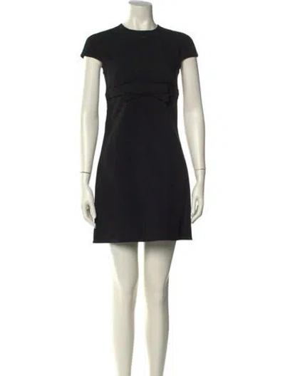 Pre-owned Prada 2024 Mini Dress In Black