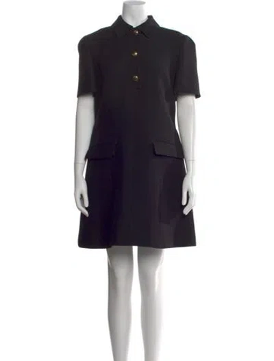 Pre-owned Prada 2024 Mini Dress In Black