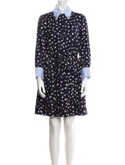 Pre-owned Prada 2024 Mini Dress In Blue