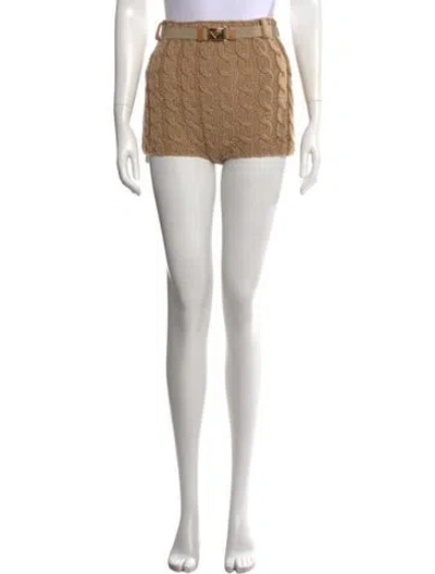 Pre-owned Prada 2024 Mini Shorts In Neutrals