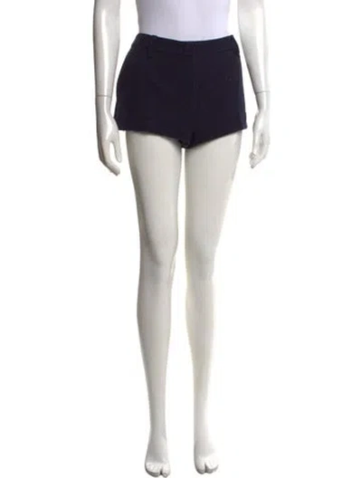 Pre-owned Prada 2024 Mini Shorts W/ Tags In Black