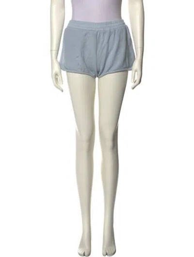 Pre-owned Prada 2024 Mini Shorts W/ Tags In Blue