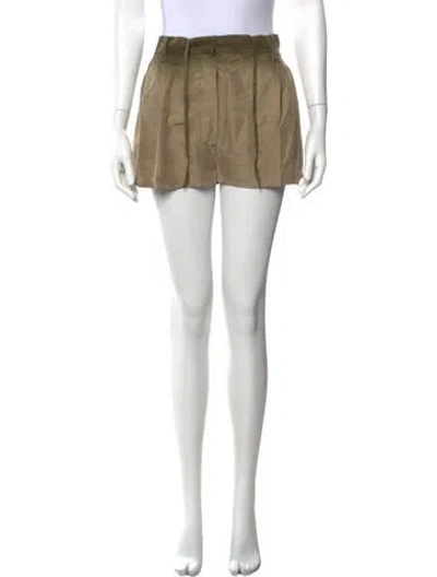 Pre-owned Prada 2024 Mini Shorts W/ Tags In Grey
