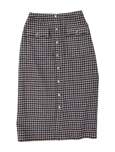 Pre-owned Prada 2024 Mini Skirt In Blue
