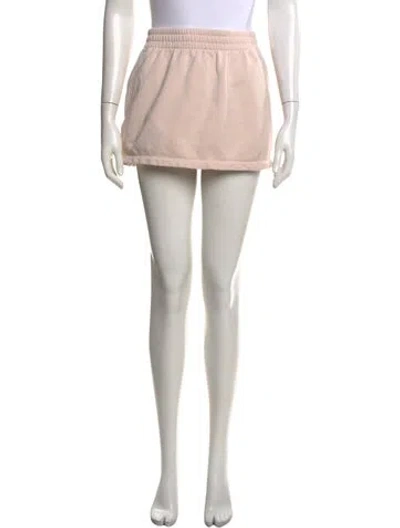 Pre-owned Prada 2024 Mini Skirt In Neutral