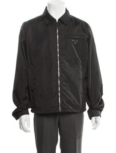 Pre-owned Prada 2024 Re-nylon Jacket In Brown