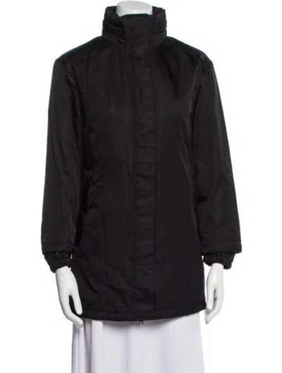 Pre-owned Prada 2024 Re-nylon Parka In Black