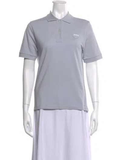 Pre-owned Prada 2024 Short Sleeve Polo In White