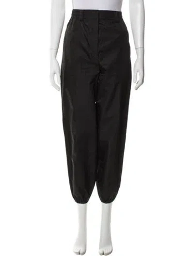 Pre-owned Prada 2024 Skinny Leg Pants In Black