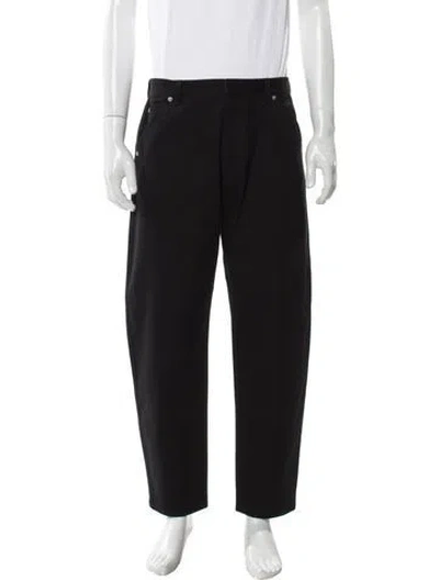 Pre-owned Prada 2024 Straight Leg Pants In Black