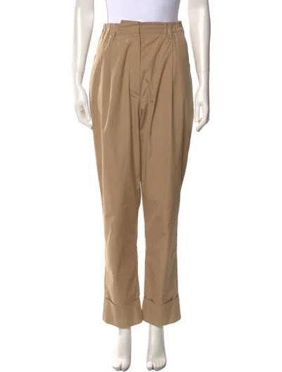 Pre-owned Prada 2024 Straight Leg Pants In Neutral