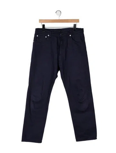 Pre-owned Prada 2024 Straight-leg Jeans In Blue