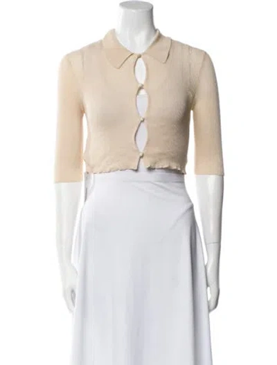 Pre-owned Prada 2024 Sweater In Neutral