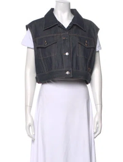 Pre-owned Prada 2024 Vest In Blue