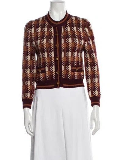 Pre-owned Prada 2024 Virgin Wool Sweater In Brown