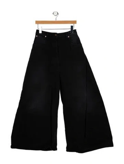 Pre-owned Prada 2024 Wide Leg Jeans In Blue
