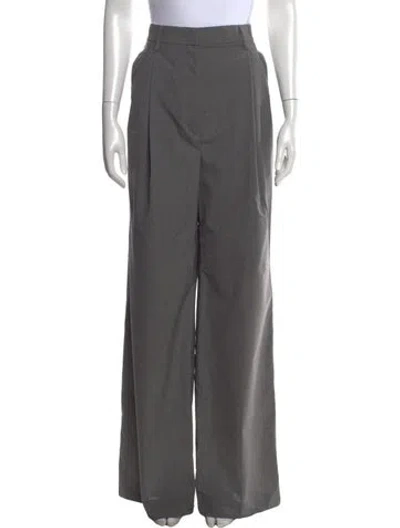 Pre-owned Prada 2024 Wide Leg Pants W/ Tags In Green