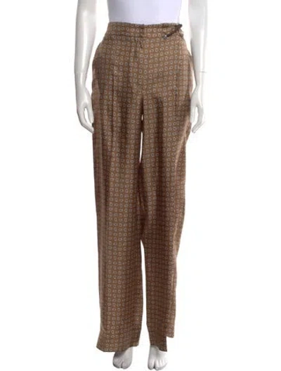 Pre-owned Prada 2024 Wide Leg Pants W/ Tags In Neutral