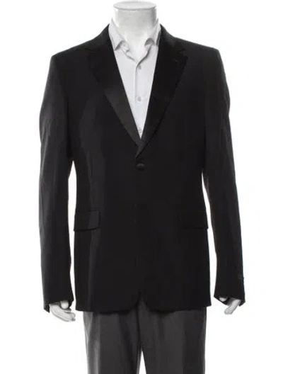Pre-owned Prada 2024 Wool Blazer W/ Tags In Black