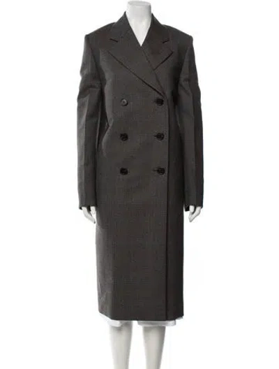 Pre-owned Prada 2024 Wool Coat W/ Tags In Grey