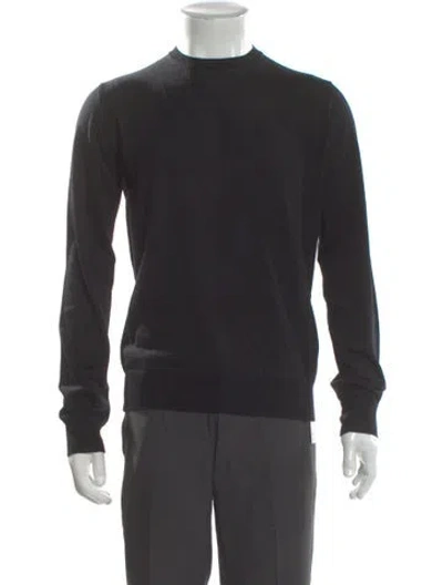 Pre-owned Prada 2024 Wool Pullover W/ Tags In Black