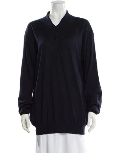 Pre-owned Prada 2024 Wool Sweater In Black