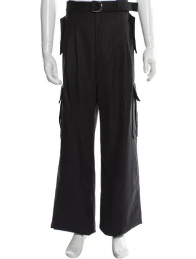 Pre-owned Prada 2025 Cargo Pants In Black