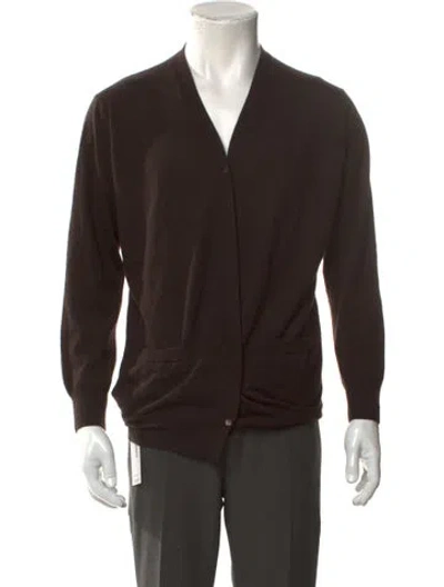 Pre-owned Prada 2025 Cashmere Sweater In Brown
