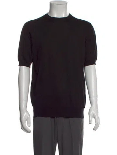Pre-owned Prada 2025 Crew Neck Pullover W/ Tags In Black
