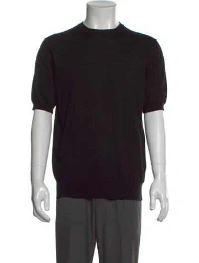 Pre-owned Prada 2025 Crew Neck Pullover W/ Tags In Black