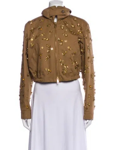 Pre-owned Prada 2025 Holiday Jacket W/ Tags In Brown