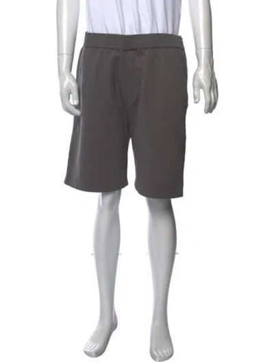 Pre-owned Prada 2025 Jogger Shorts W/ Tags In Grey