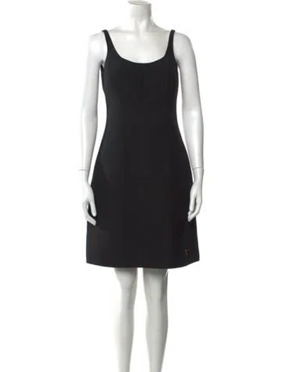 Pre-owned Prada 2025 Mini Dress In Black