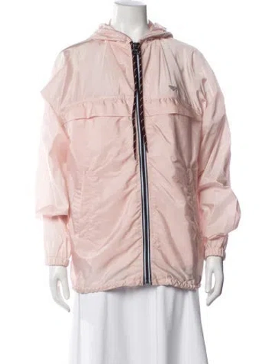Pre-owned Prada 2025 Nylon Jacket In Pink