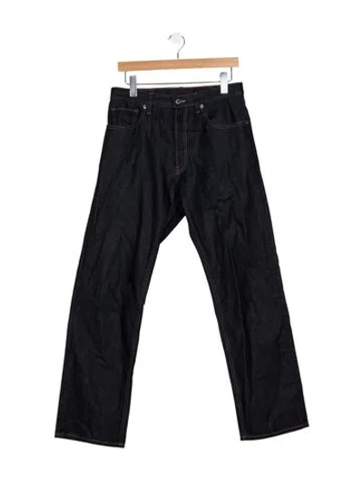Pre-owned Prada 2025 Relaxed Fit Jeans In Blue