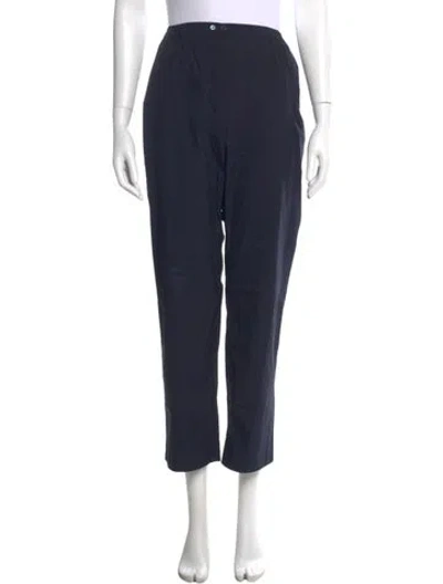 Pre-owned Prada 2025 Straight Leg Pants In Blue