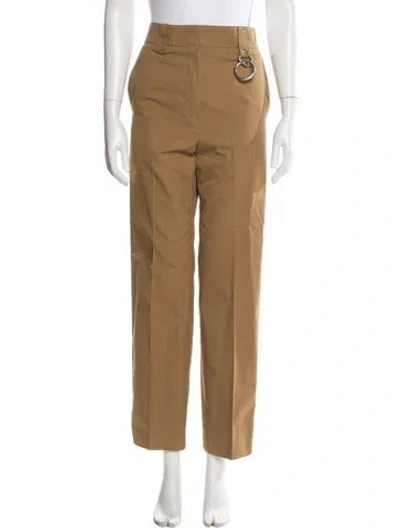 Pre-owned Prada 2025 Straight Leg Pants In Brown