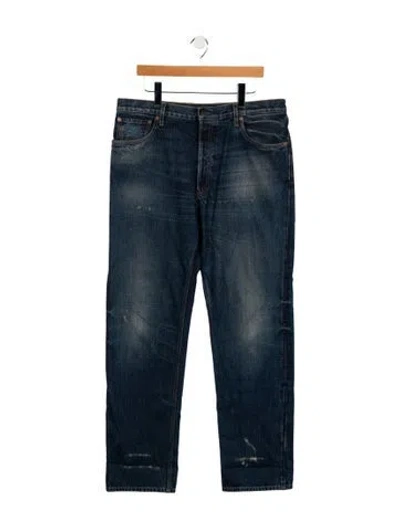 Pre-owned Prada 2025 Straight-leg Jeans In Blue