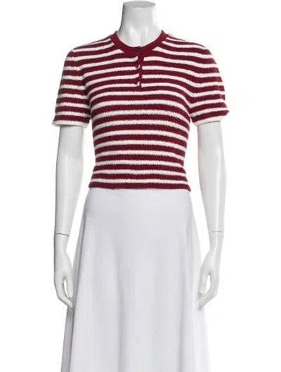 Pre-owned Prada 2025 Striped Sweater W/ Tags In Multi