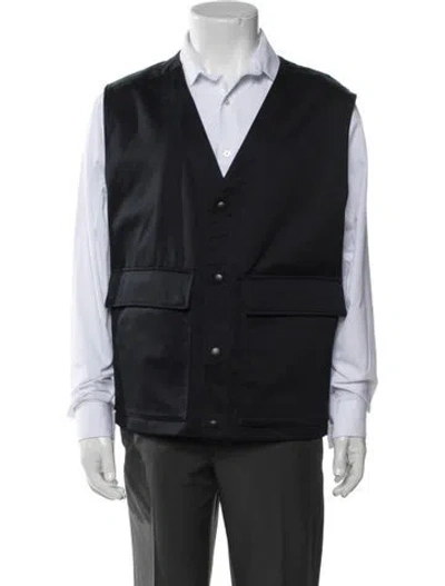 Pre-owned Prada 2025 Technical Vest In Blue