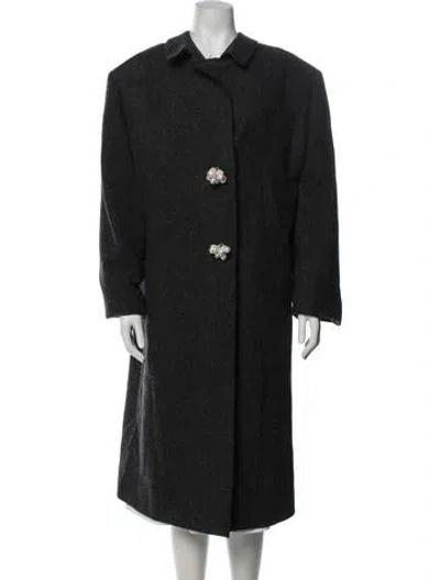 Pre-owned Prada 2025 Wool Coat W/ Tags In Grey