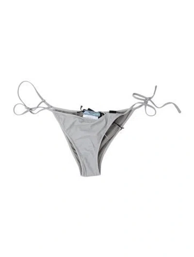 Pre-owned Prada 2026 Bottoms In Grey